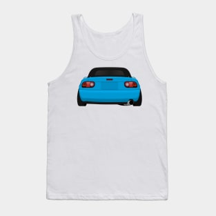 Miata rear Light-blue Tank Top